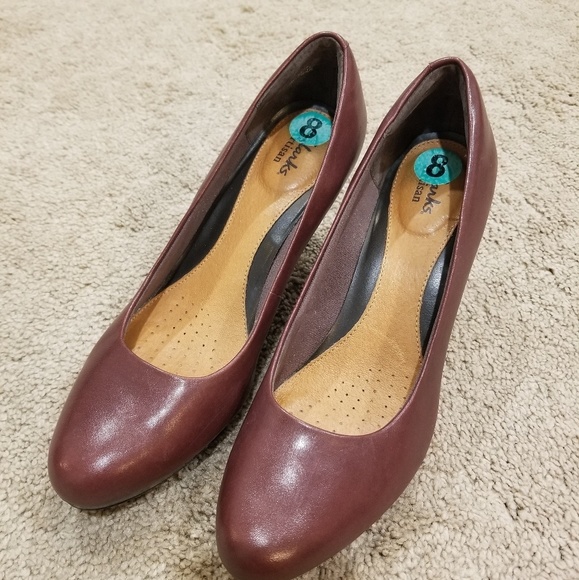 clarks shoes high heels